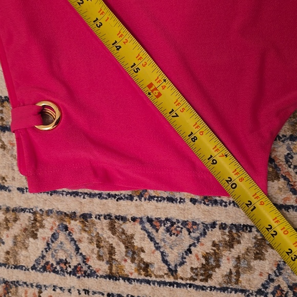 BOLD ELEMENTS BRAND WOMENS PLUS SIZE PINK "COLD SHOULDER" TOP SIZE 3X - Picture 16 of 16